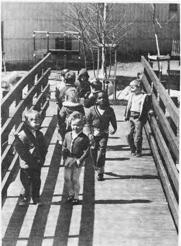 fantasyland for four year olds — original newspaper photograph, May 1970