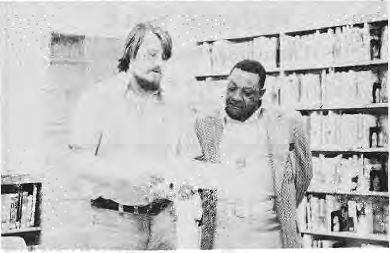 Mike Magrath and William Bolden at the presentation reported in WHN News.