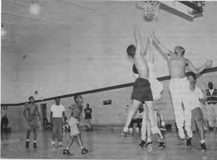 The Y.O.U.R.S. (Youth Organized for Unity and Respect of Self) Basketball Program. Photo by King Schoenfeld.