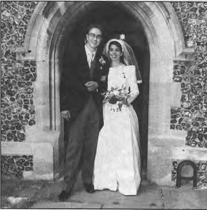 Margaret Genevieve Fox and James David Malcolm. Photographer not credited.