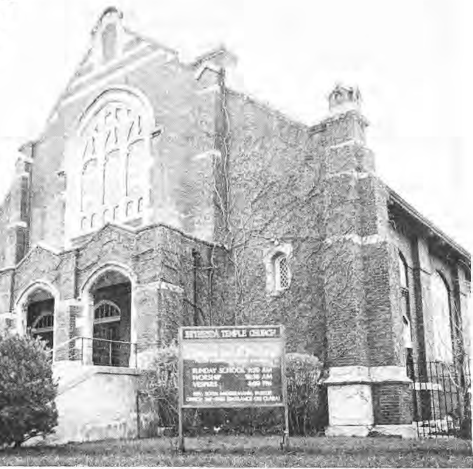 Grace and Peace Fellowship building at Delmar and Clara.
