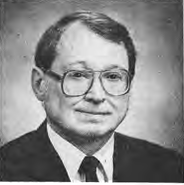 Portrait of aldermanic candidate Dr. Edward Wolfgram.