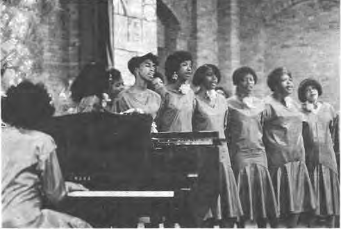 Ruby Russell and the Inspirational Singers.