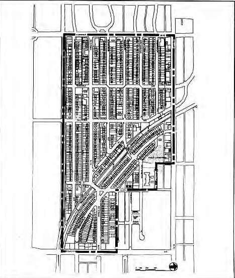 Original February 1992 Housing Conservation District illustration. Illustrator not credited.