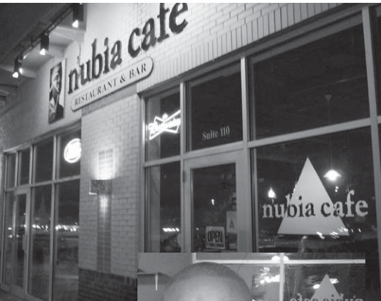 Nubia Cafe on Delmar.