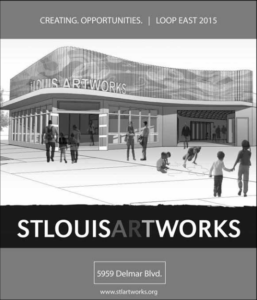 St. Louis Art Works proposed Loop East 2015 center rendering at 5959 Delmar.