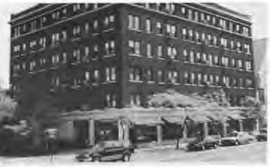 Skinker Place Apartments, pictured in May 1995
