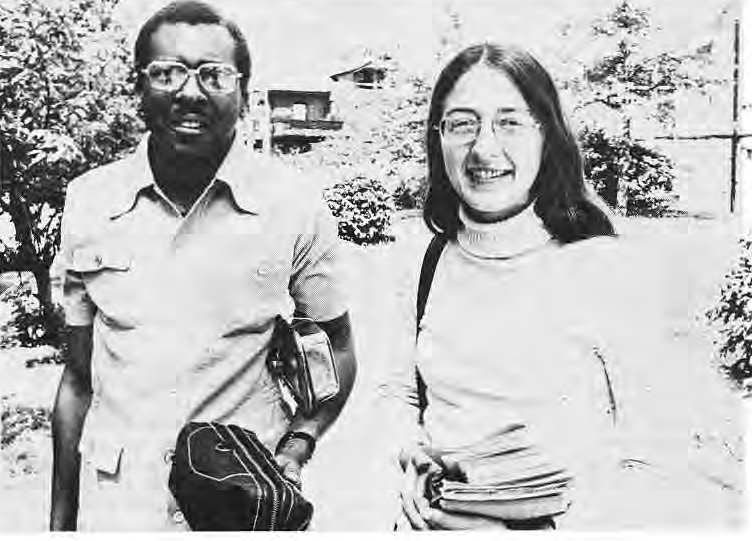 Original photograph of Charles Wolf and Mary Schirmer.