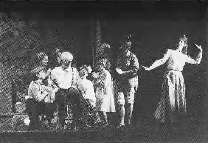 His children try to convince Joe Morgan (Dan Shea) to come home.