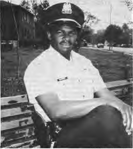 Officer Jerald Barnes in uniform.
