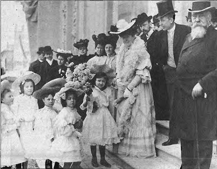 From the Missouri Historical Society’s exhibition,Meet Me at the Fair,Memory,History,and the1904World’s Fair,opening June22.Shown here are orphan children at the Belgium Pavilion. Photo courtesy Missouri Historical Society.