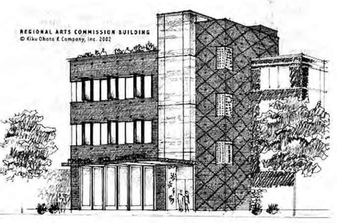 Regional Arts Commission building design. © Kiku Obata & Company, Inc., 2002.