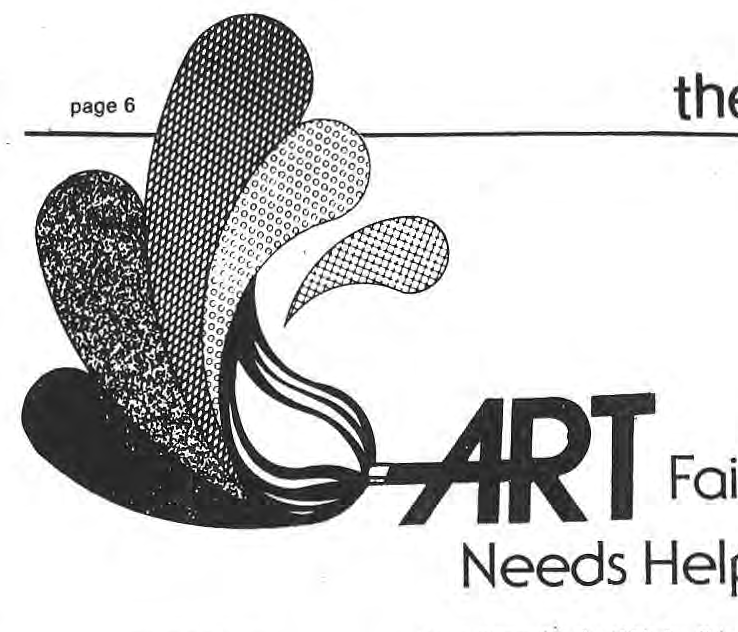 Original decorative Art Fair heading.