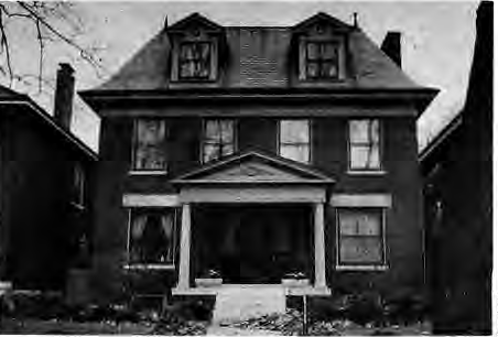 A “model home” in Skinker-DeBaliviere. File photo.