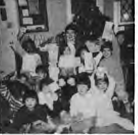 Children at Grace Pre-School. Names and photographer not credited.