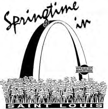Operation Brightside Springtime in Saint Louis design. Original source graphic; artist not credited.