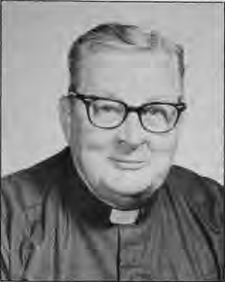 Monsignor Robert M. Peet. Photographer not credited.
