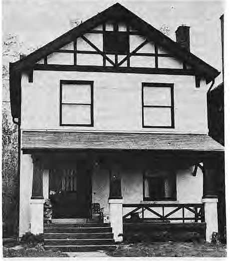 Original exterior photograph of 5805 Pershing.