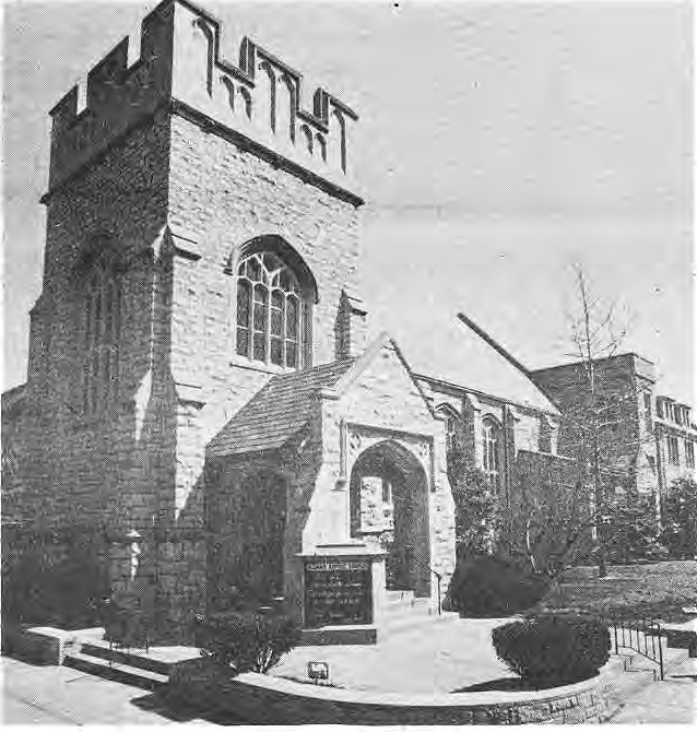Original historical house-tour photograph: 6195 Washington: Delmar Baptist Church.