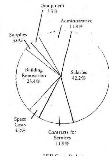 Original clinic grant allocation chart.