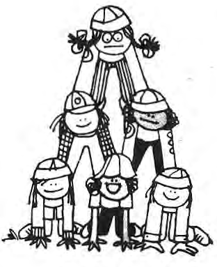 Original illustration accompanying Girl Scout volunteer recognition.