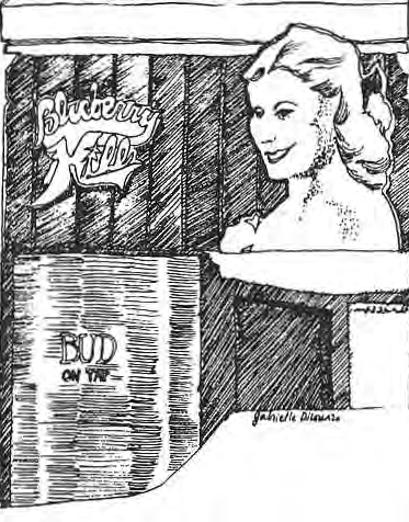 Original restaurant drawing: blueberry.