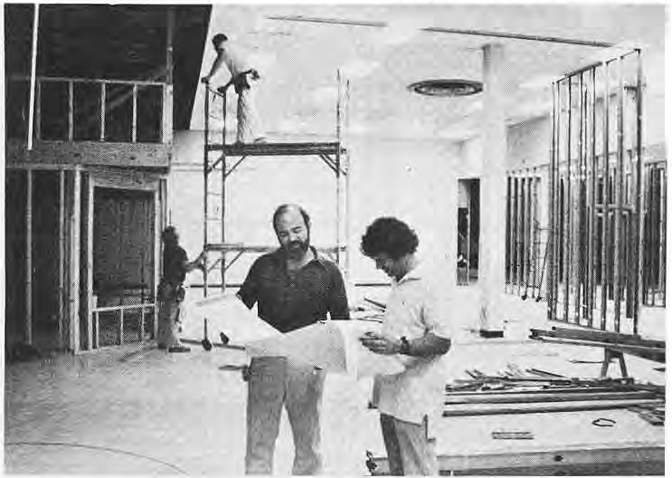 Contractor Frank Lorberbaum (l); Architect Tom Cohen (r).