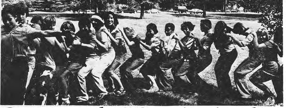 Original Crossroads children’s photograph; individual identities not printed.