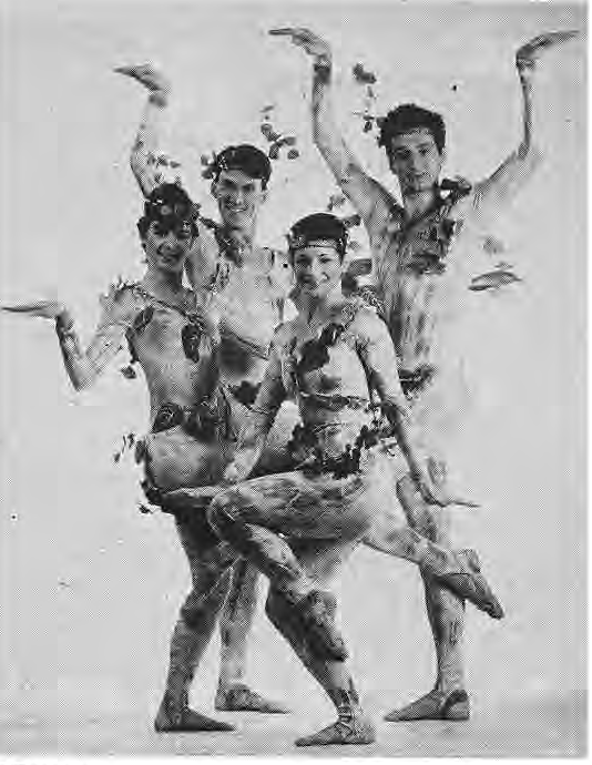 Dancers costumed for the Madcracker production.