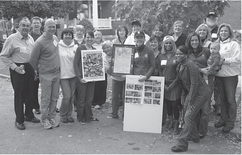Westminster neighbors celebrate the Centennial, October 18, 2008.
