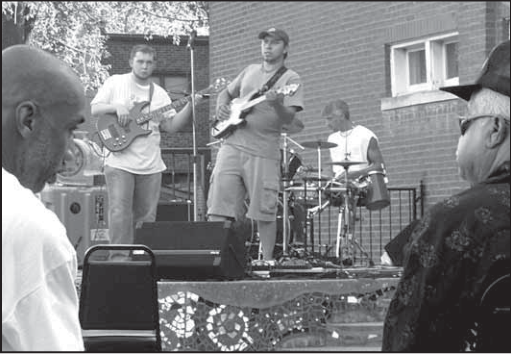 Niteout Band, as original caption identifies.