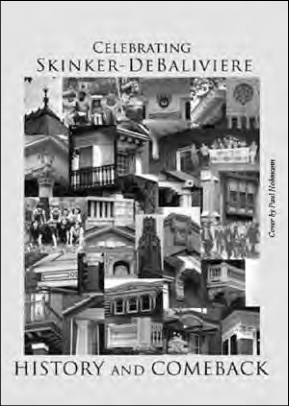 Celebrating Skinker-De Baliviere, History and Comeback book cover. Original cover artwork.