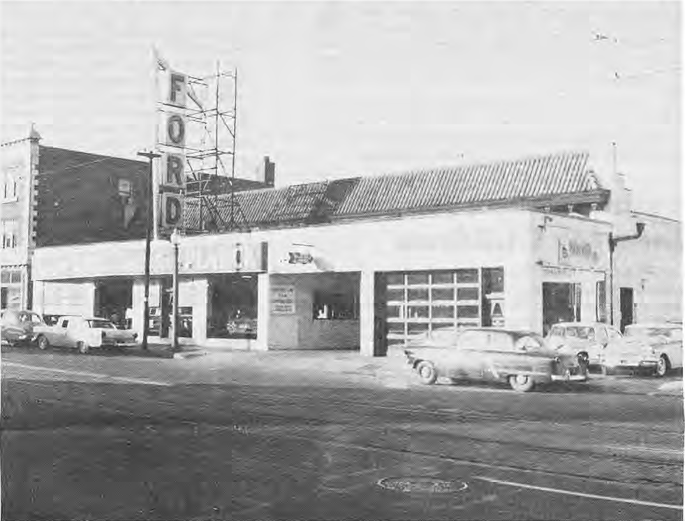Historic Ford dealership at 6153 Delmar.
