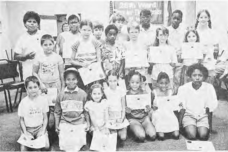 Children who completed the library summer reading program.