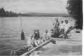 Troop98 canoe trip in Canadian wilderness. Photographer not credited.
