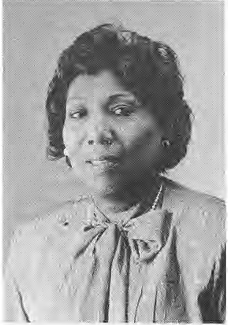 Portrait of Marian Oldham.