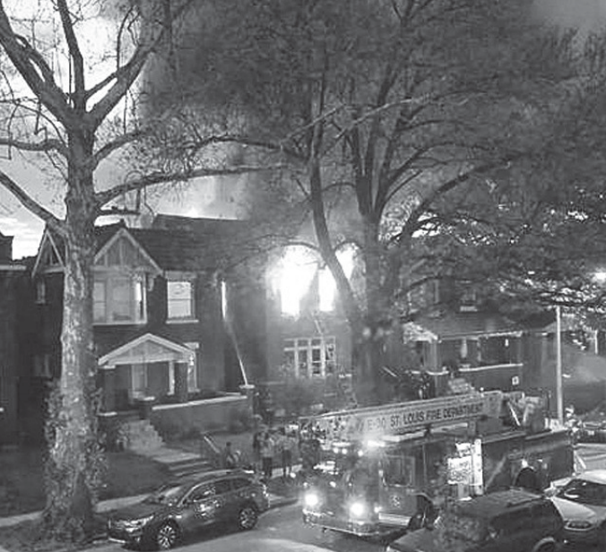 Fire on 5800 De Giverville.