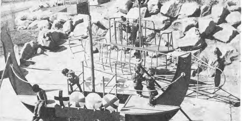 fantasyland for four year olds — original newspaper photograph, May 1970