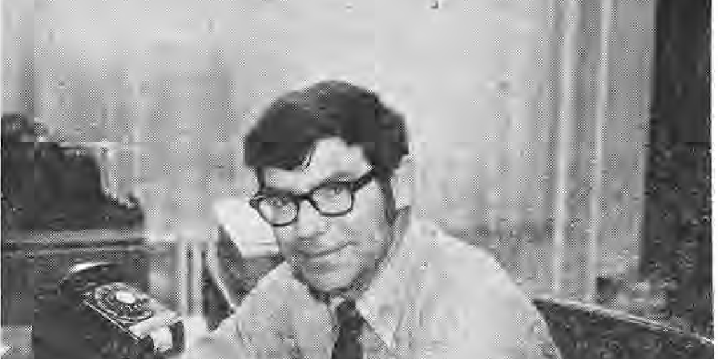 Rev. James Dismuke, identified by the printed photograph caption.