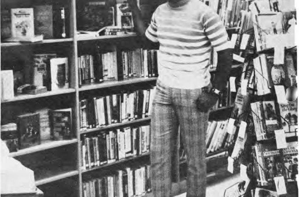 Charles Brown in the Des Peres branch library