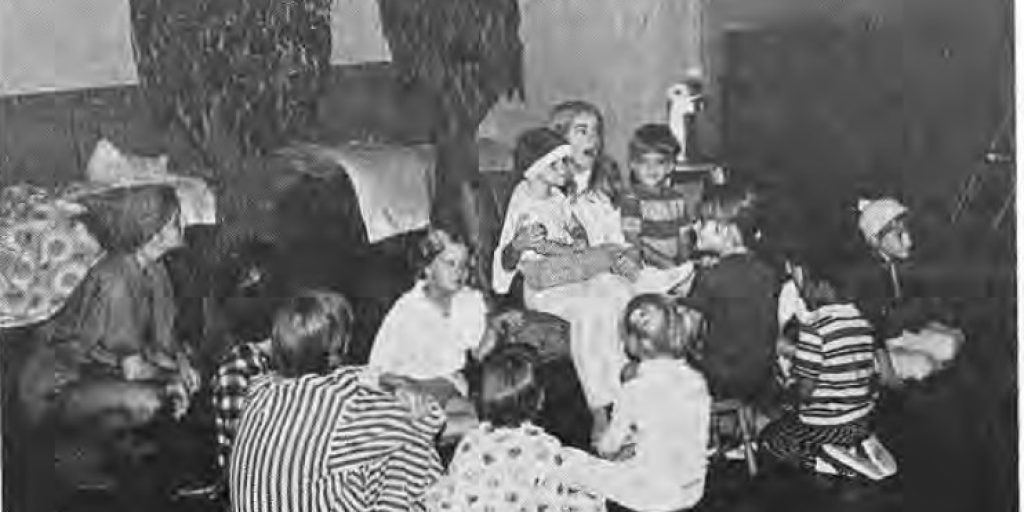 Children performing Peter Pan during the St. Roch’s summer theatre program