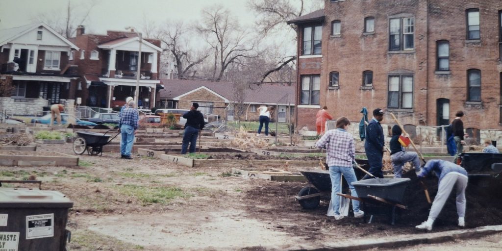 Founding the McPherson Garden, circa 1997
