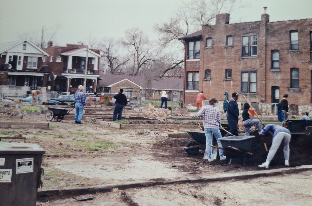 Founding the McPherson Garden, circa 1997